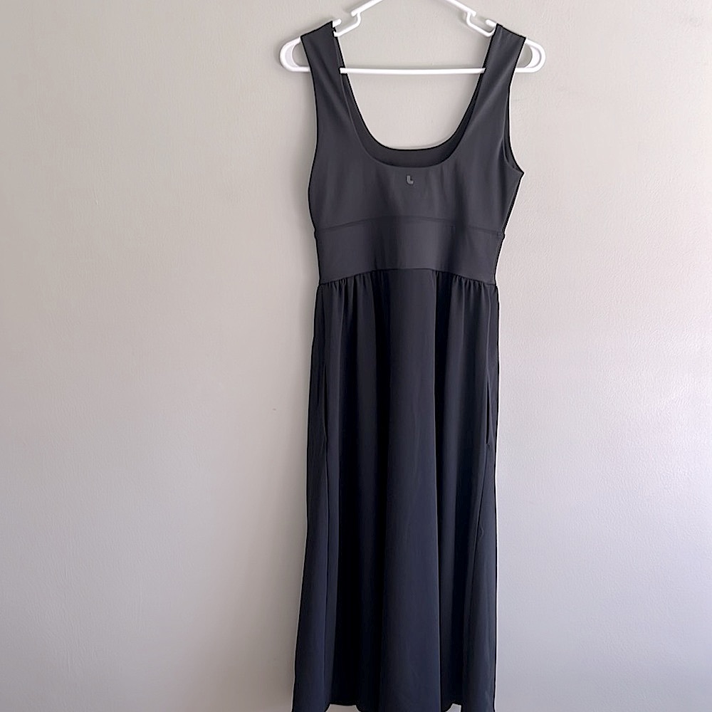 NWT Lole Classic Navy Tank Midi Dress